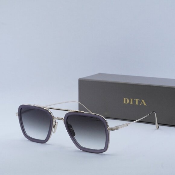 Dita FLIGHT-006-7806-H Aviator Sunglasses - Grey/Gold/Grey Gradient - Picture 1 of 11